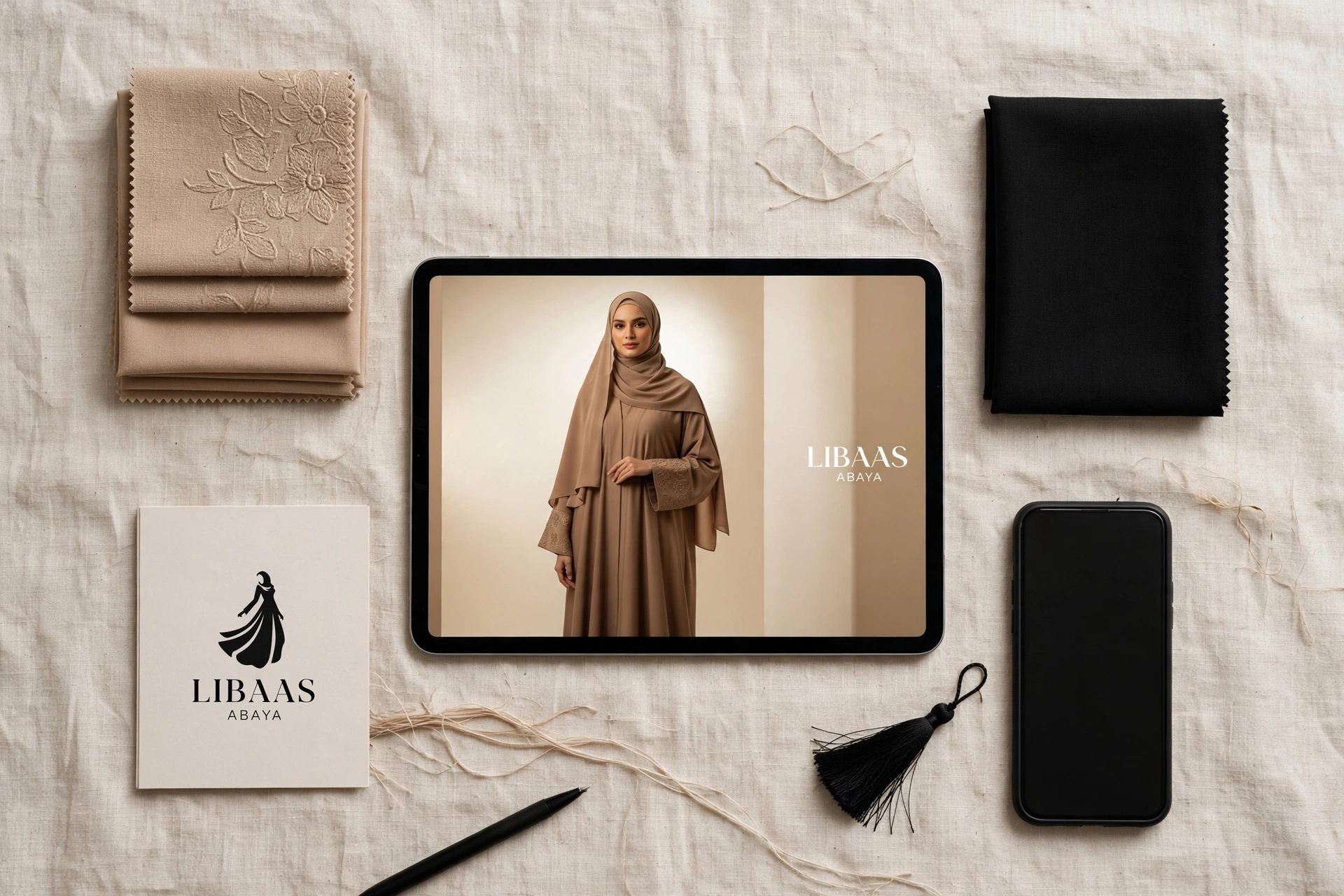Libaas Abaya studio photography